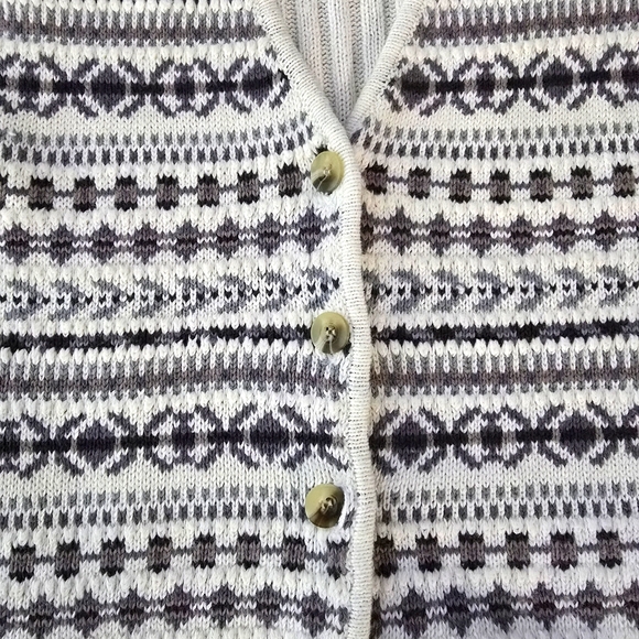 Jamie Scott Ramie Cotton Blend Vest Size S - Picture 2 of 4